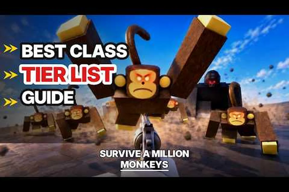 Survive a Million Monkeys B Tier Classes Wave Strategy